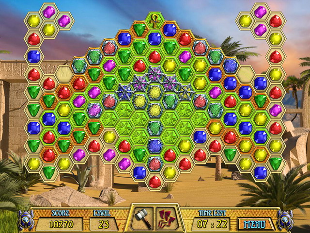 Ancient Jewels 3: Cleopatra's Treasures. Play online and game free download